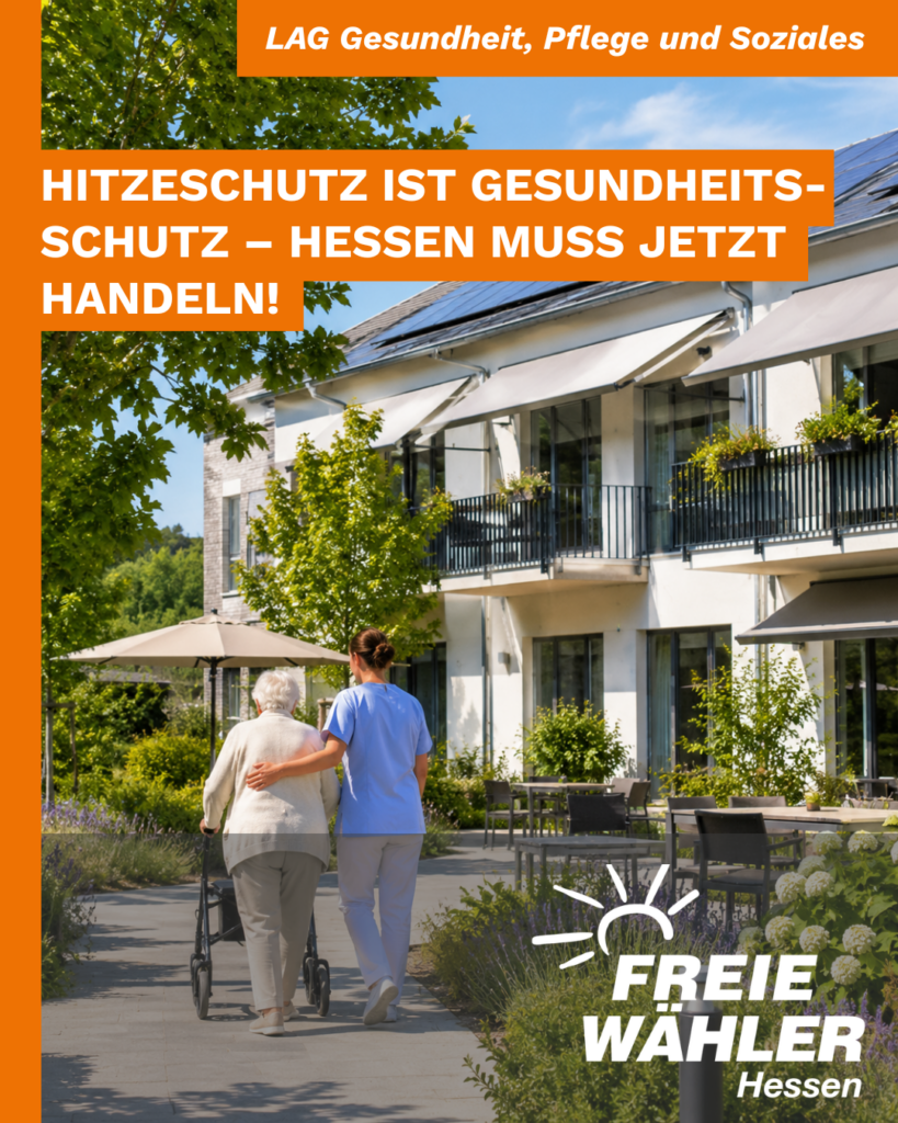 Hitzeschutz ist Gesundheitsschutz – Hessen muss jetzt handeln!