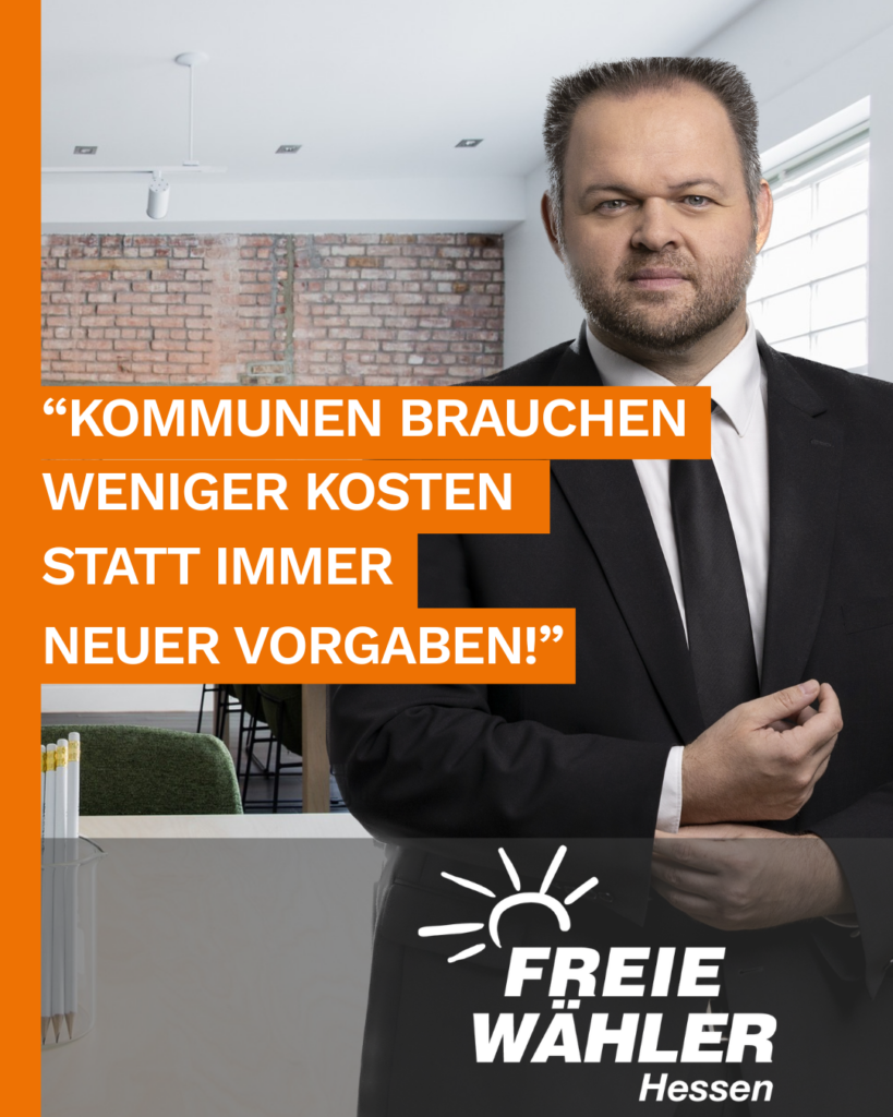 Kommunen brauchen weniger Kosten statt immer neuer Vorgaben